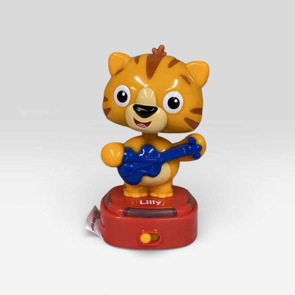 Baby Einstein Bobble Beats Lily Tiger Musical Bobble Head - Works